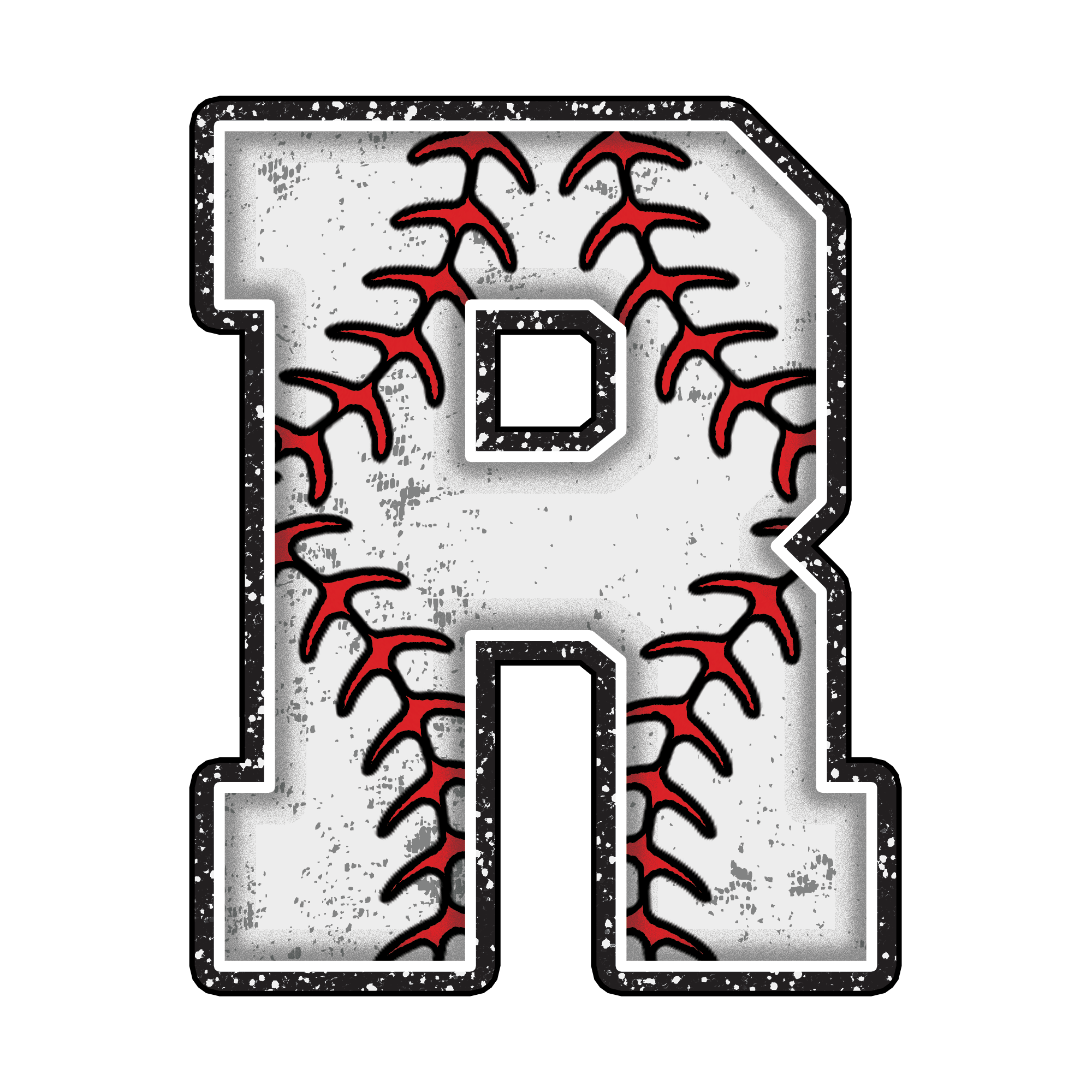 Baseball Alphabet Fabric Panel 36