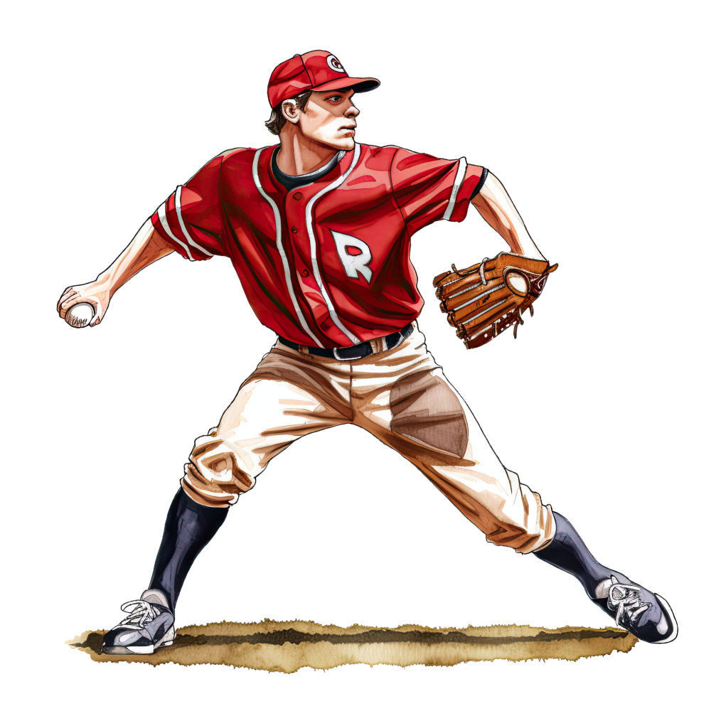 Baseball Game Fabric Panel 2