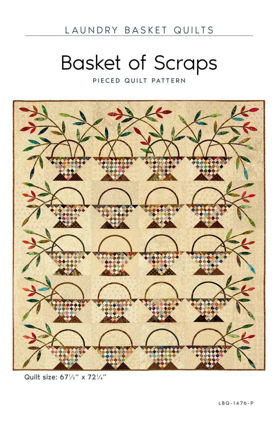 Basket of Scraps - Linda's Electric Quilters