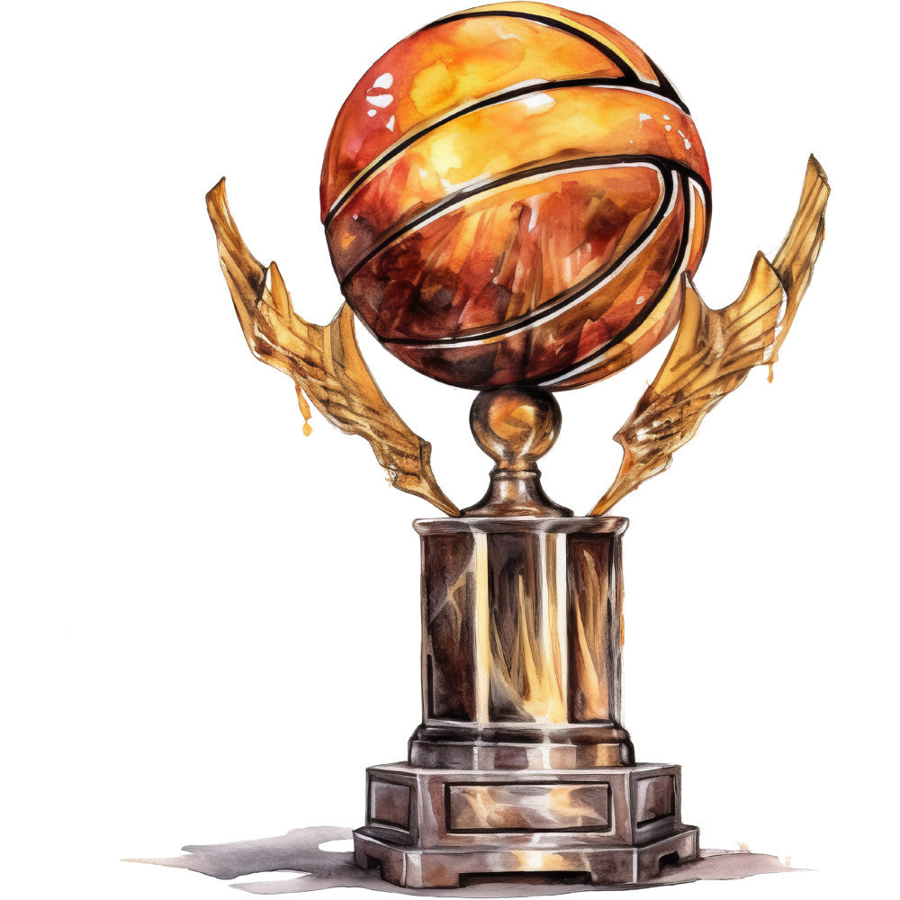 Basketball Game Fabric Panel 17