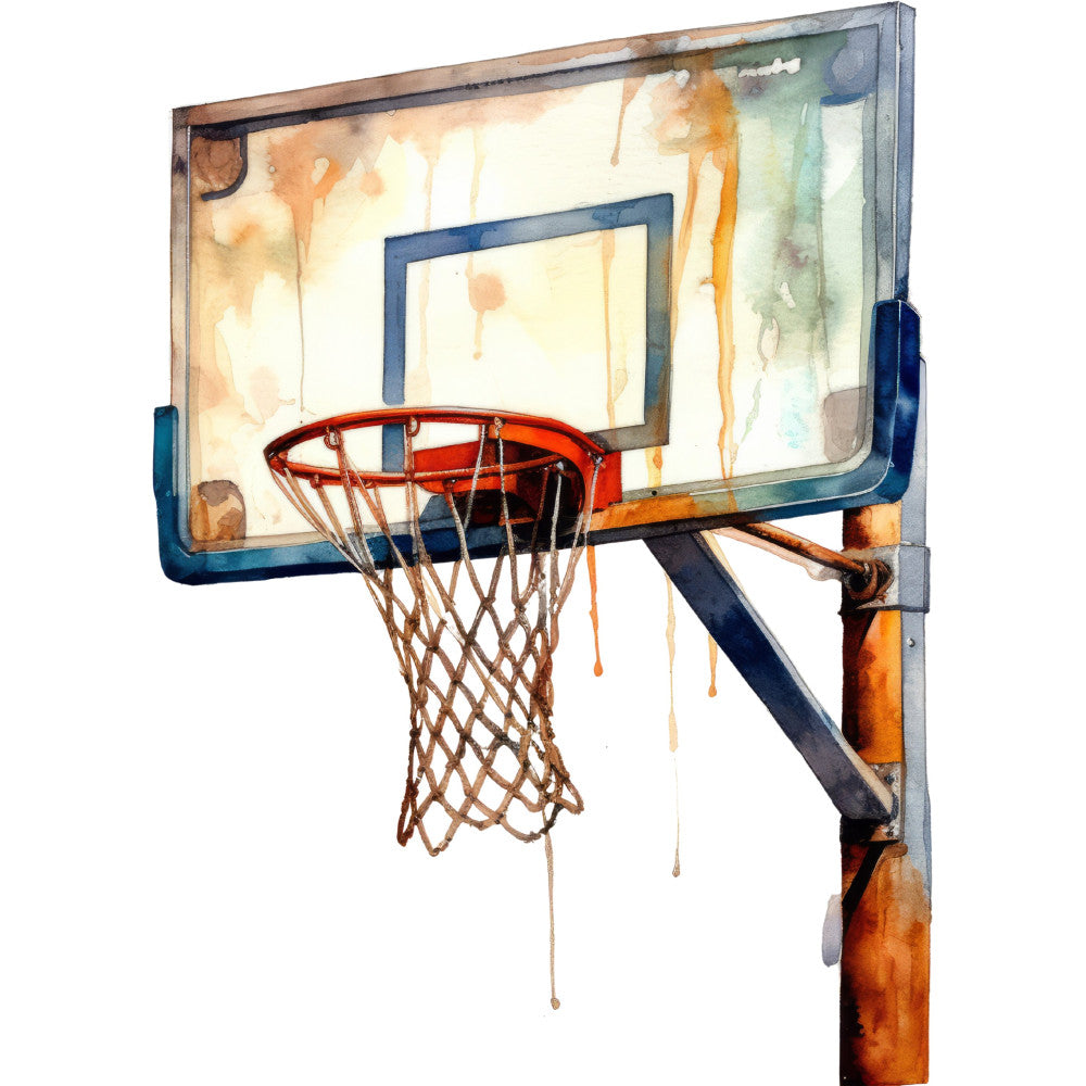 Basketball Game Fabric Panel 19