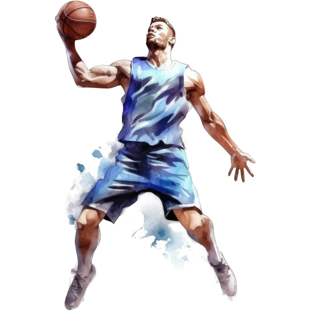 Basketball Game Fabric Panel 7