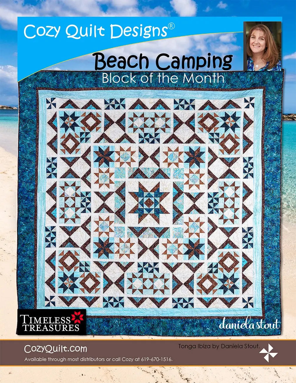 Beach Camping - Linda's Electric Quilters