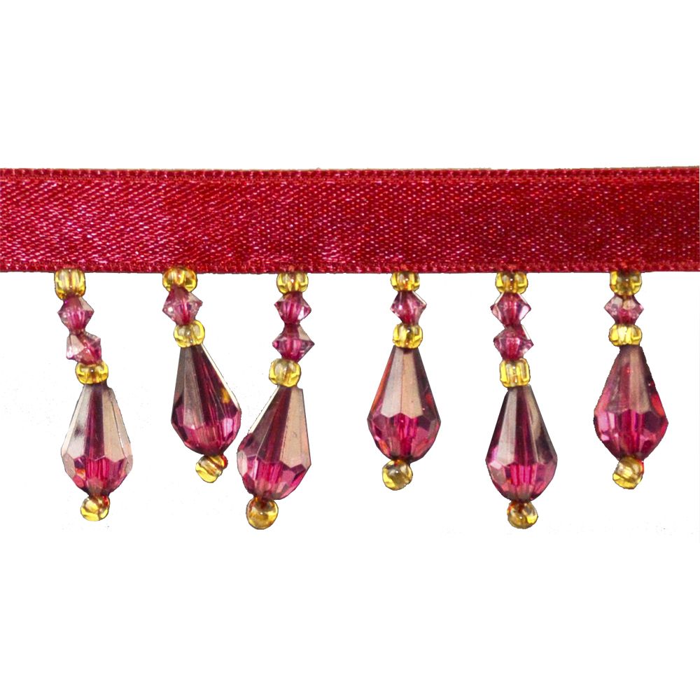 Beaded Fringe-1 1/2" length-BB-902 x 15 Yard Roll