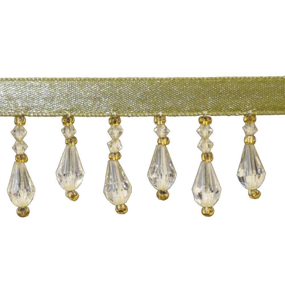 Beaded Fringe-1 1/2" length-BB-902 x 15 Yard Roll