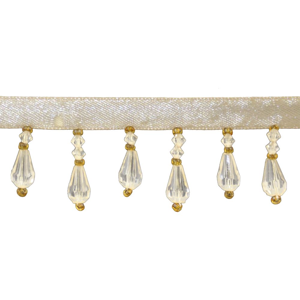 Beaded Fringe-1 1/2" length-BB-902 x 15 Yard Roll