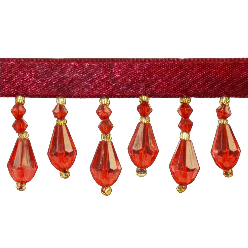 Beaded Fringe-1 1/2" length-BB-902 x 15 Yard Roll