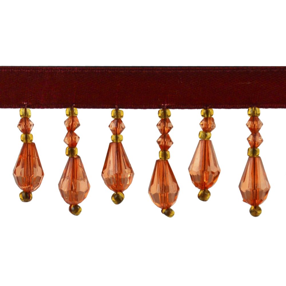 Beaded Fringe-1 1/2" length-BB-902 x 15 Yard Roll