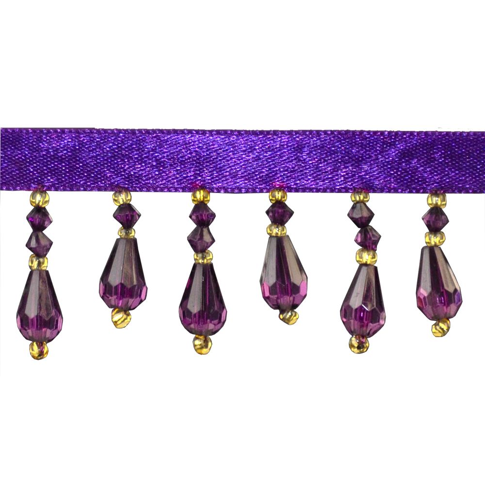 Beaded Fringe-1 1/2" length-BB-902 x 15 Yard Roll