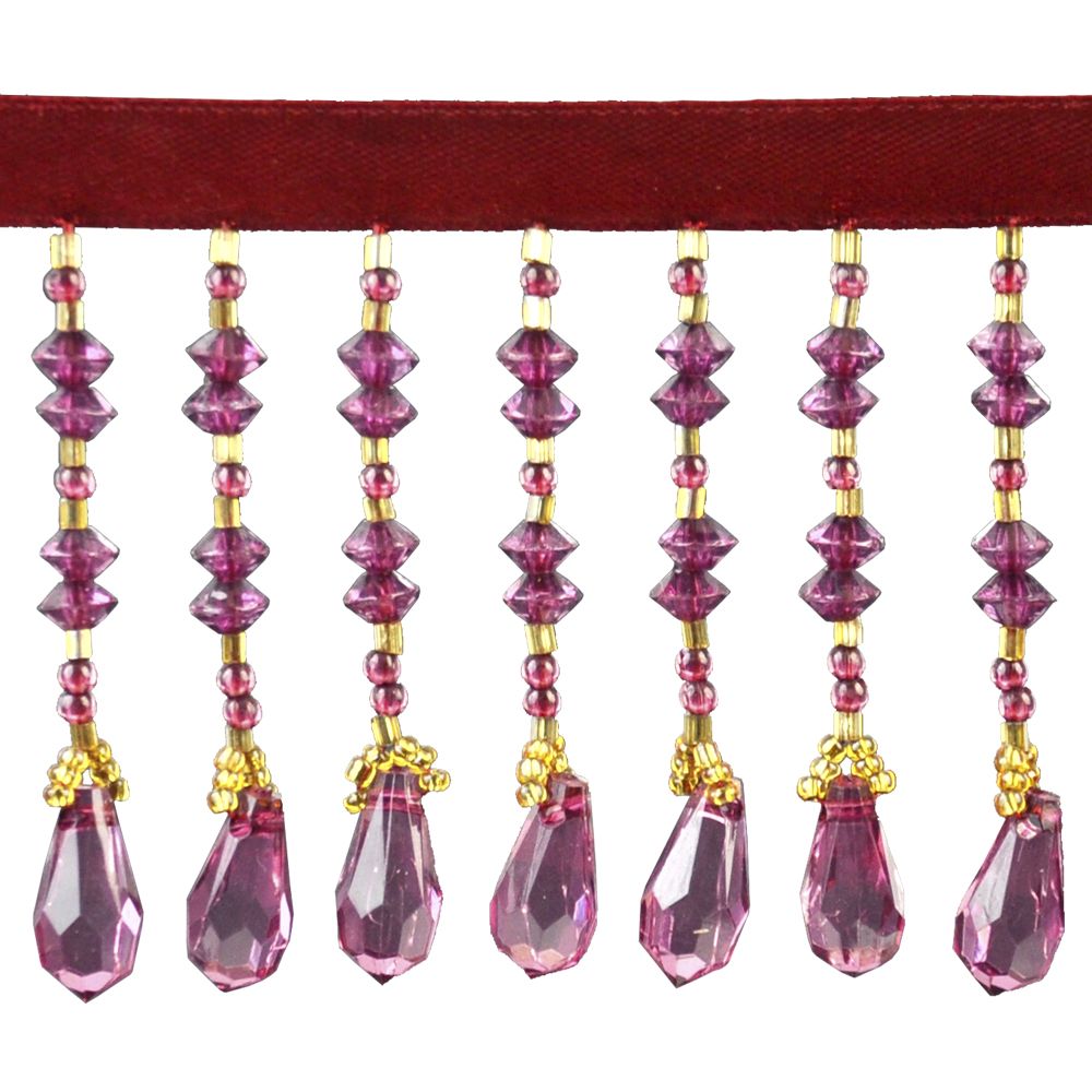 Beaded Fringe-2 1/2" length-BB-905-42/10