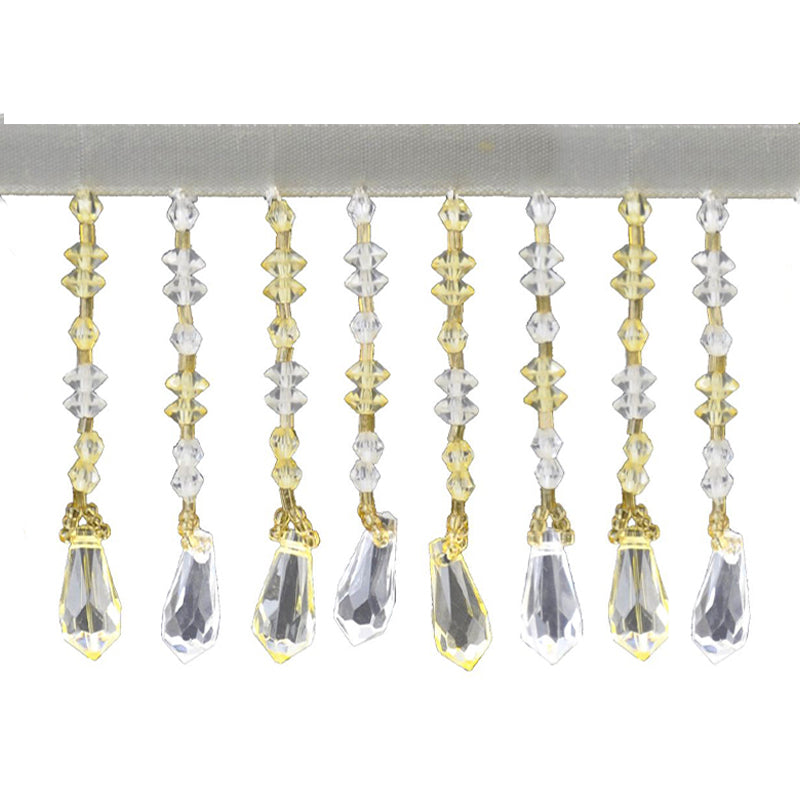 Beaded Fringe - 2 1/2" length (15 YDS)-BB-905-10/24