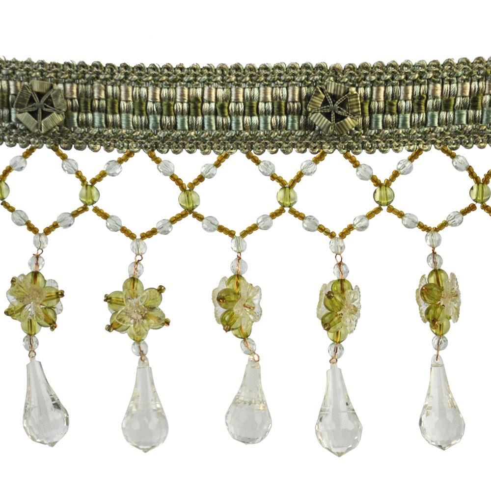 Beaded Fringe-6" length-BB-964-14/24