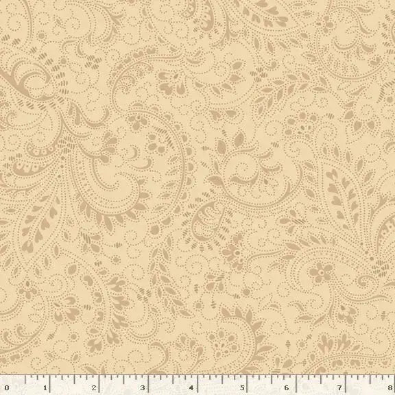 Beige Piecemakers Sampler Cotton Wideback Fabric Per Yard - Linda's Electric Quilters