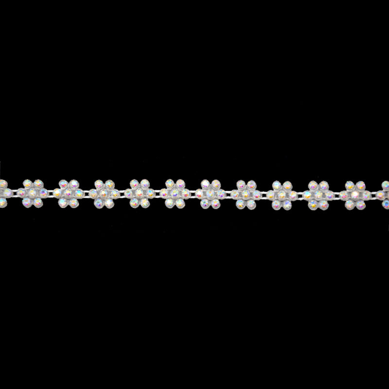 Belagio Enterprises - 1/2" Width Rhinestone Trim (10 Yard Roll) - BR-451-01 Clear