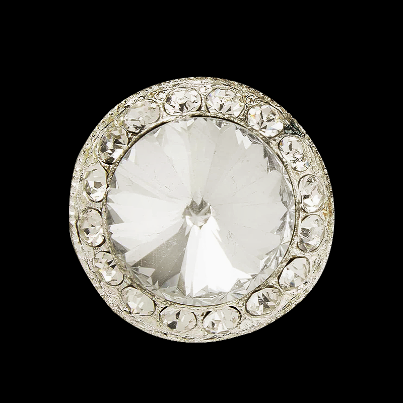 Belagio Enterprises - 1" Width Rhinestone Buttons (6pcs per Order) - BRB-161