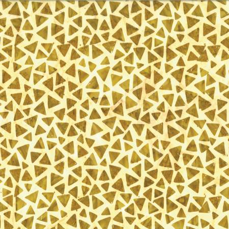 Benartex 9276-72 Triangles - Cream/Caramel 45" Fabric Per Yard