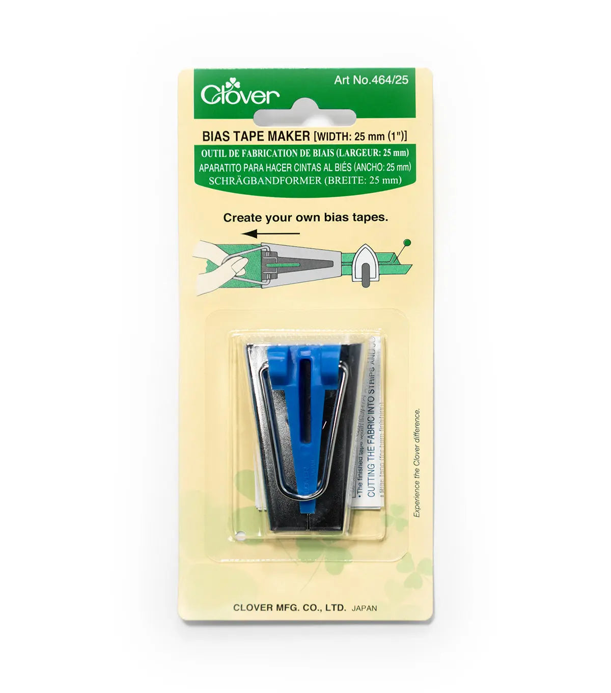 Bias Tape Maker (1") Clover Needlecraft, Inc.