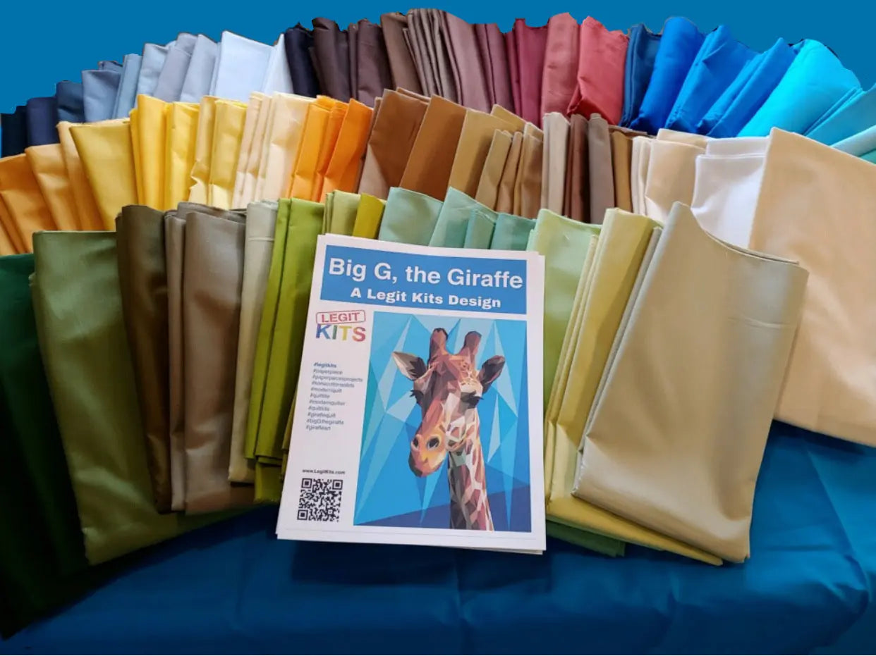 Big G the Giraffe Quilt Kit Legit Kits
