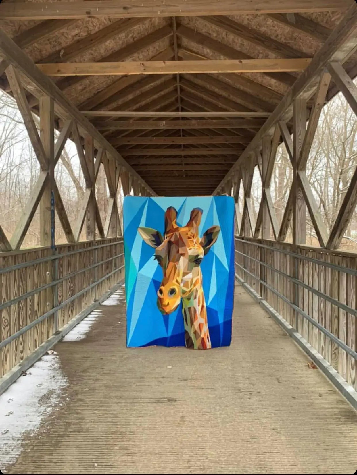 Big G the Giraffe Quilt Kit Legit Kits