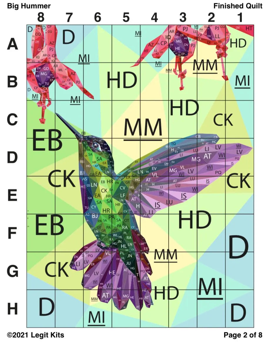 Big Hummer Pattern Legit Kits
