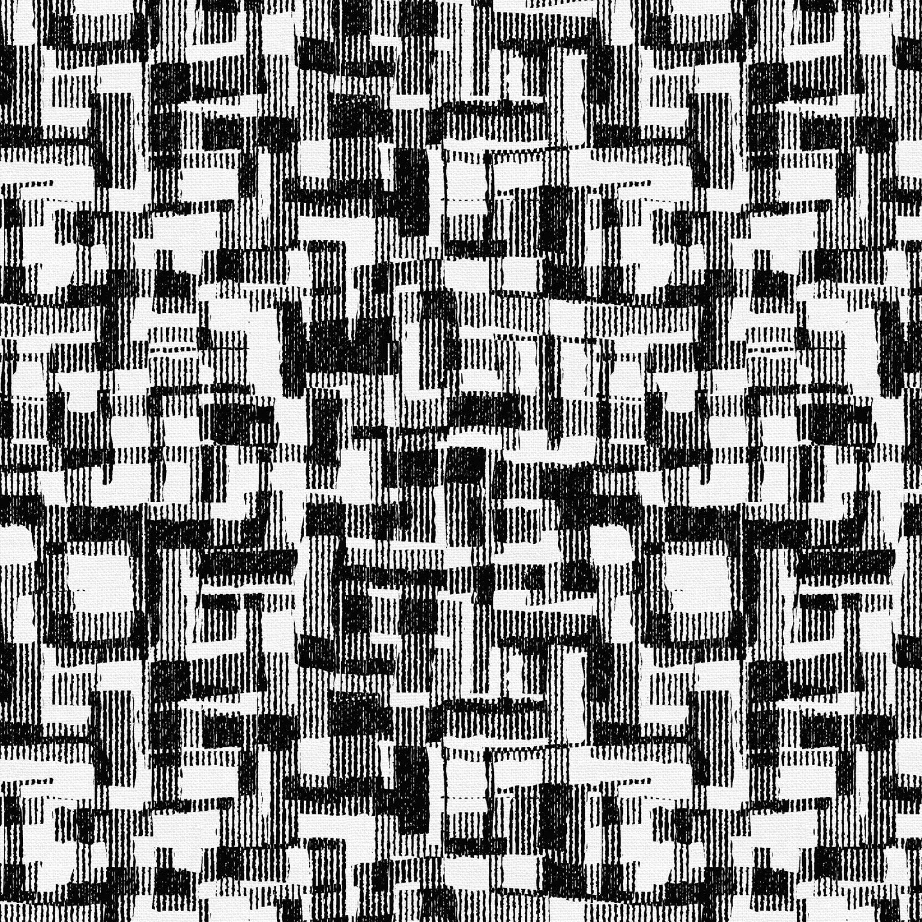 Black Barcodes Cotton Wideback Fabric Per Yard