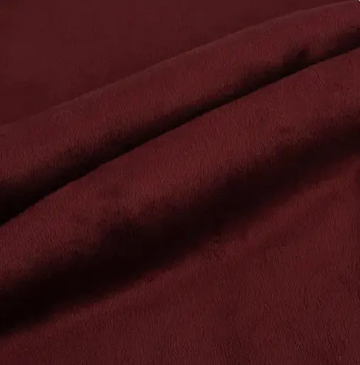 Black Cherry Cuddle 3 Extra Wide Solid Minky Fabric per yard - Linda's Electric Quilters