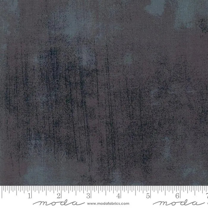 Black Grey Grunge Basics Cordite 44"/45" Per Yard Moda Fabrics & Supplies