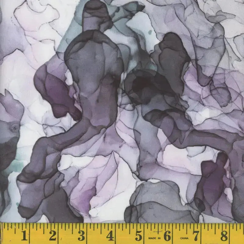 Black Grey Smoke Cotton Wideback Fabric per yard Mook Fabrics