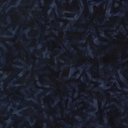 Black Packed Star Outline Wideback Fabric Per Yard - Linda's Electric Quilters