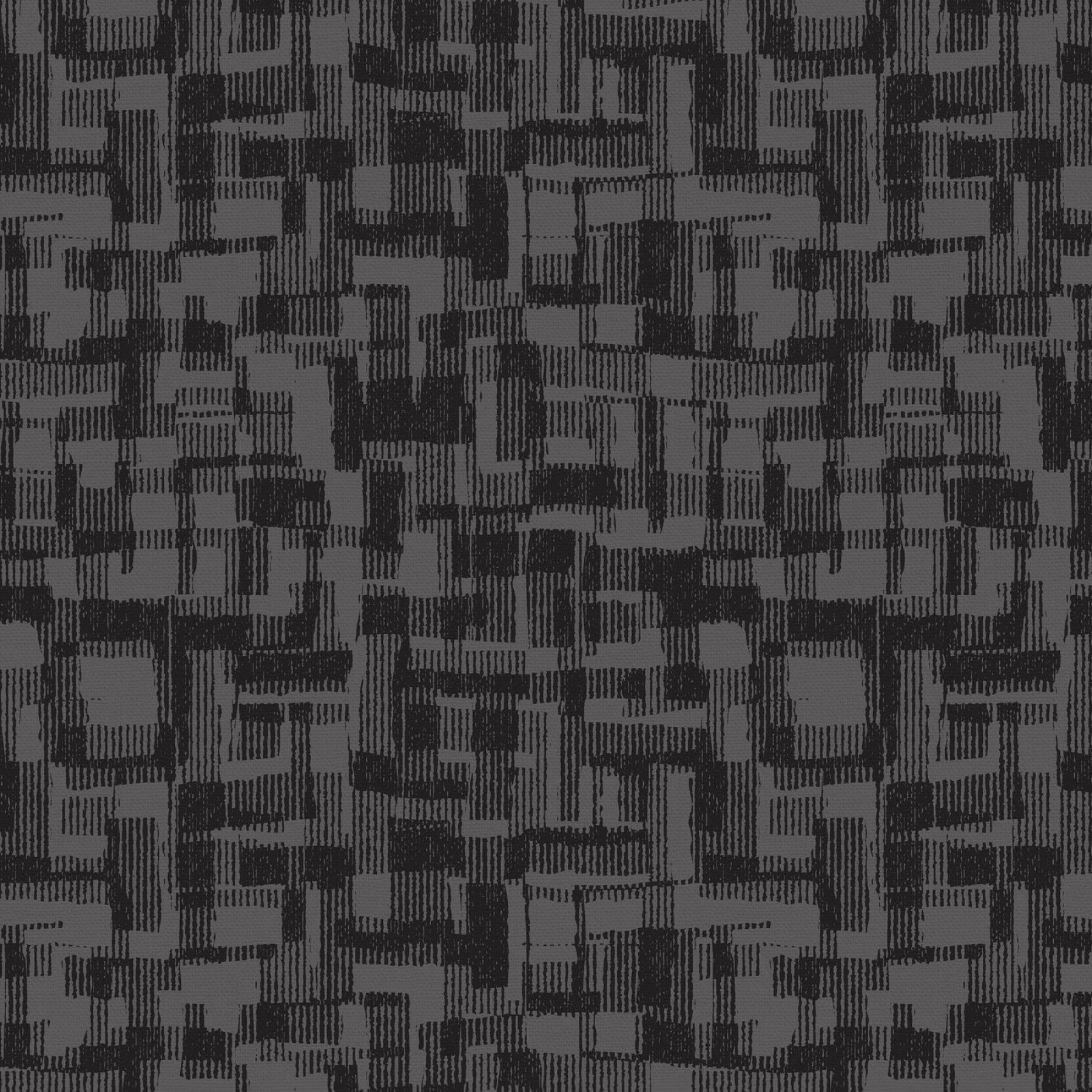 Black Tonal Barcodes Cotton Wideback Fabric