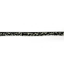 Black & White Speckled Denim Trim, 1/2" Width X 5 Yard Roll - Decorative Sewing & Upholstery Trim