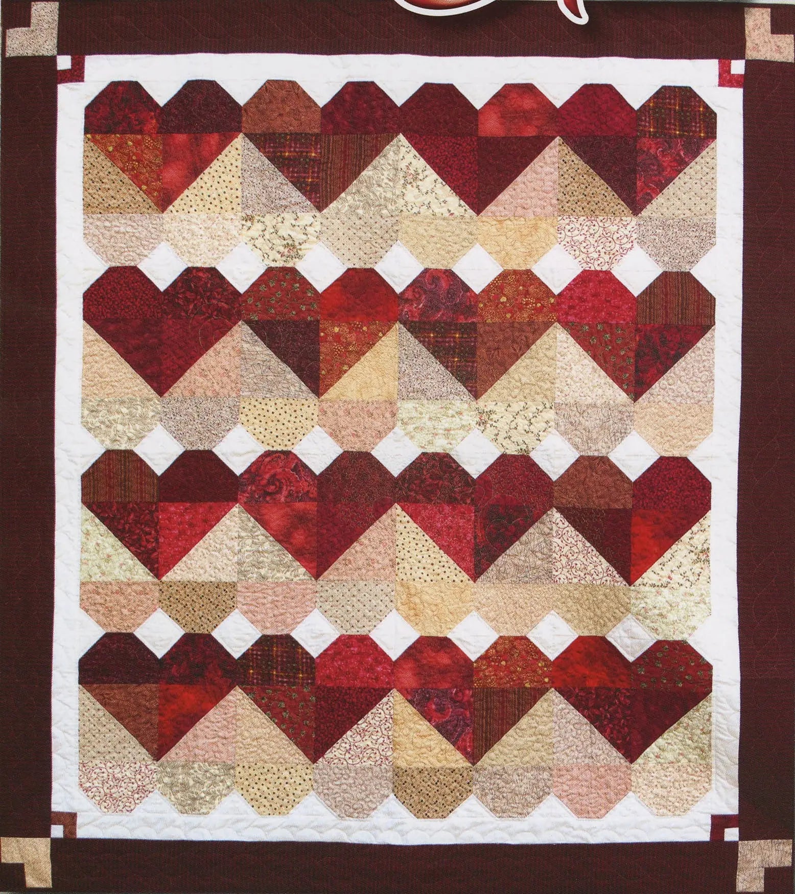 Blended Hearts - Linda's Electric Quilters