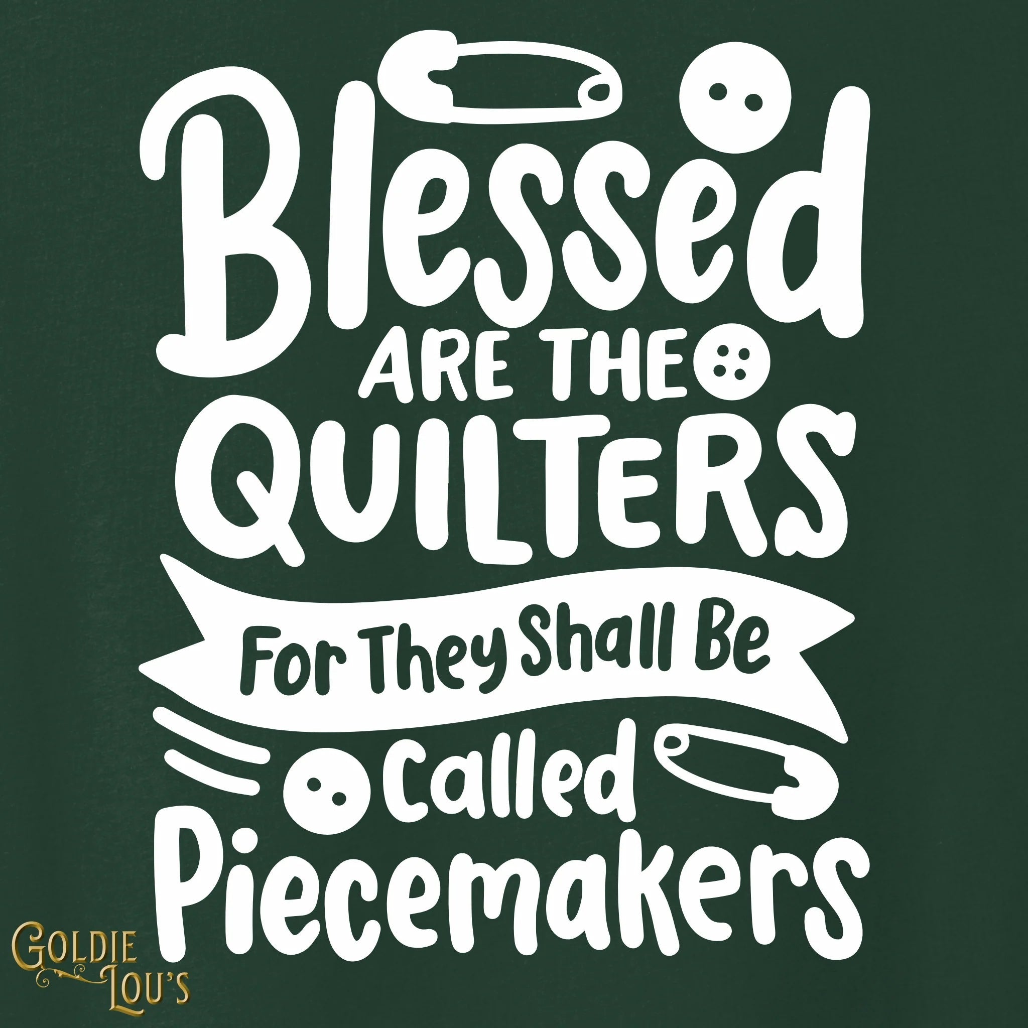 Blessed are the Piecemakers Quilting T-shirt