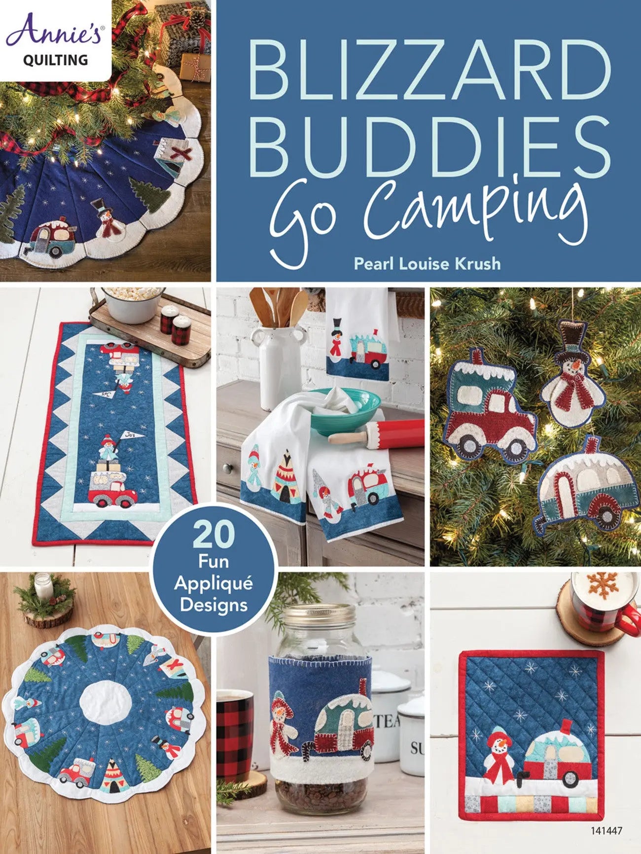 Blizzard Buddies Go Camping - Linda's Electric Quilters