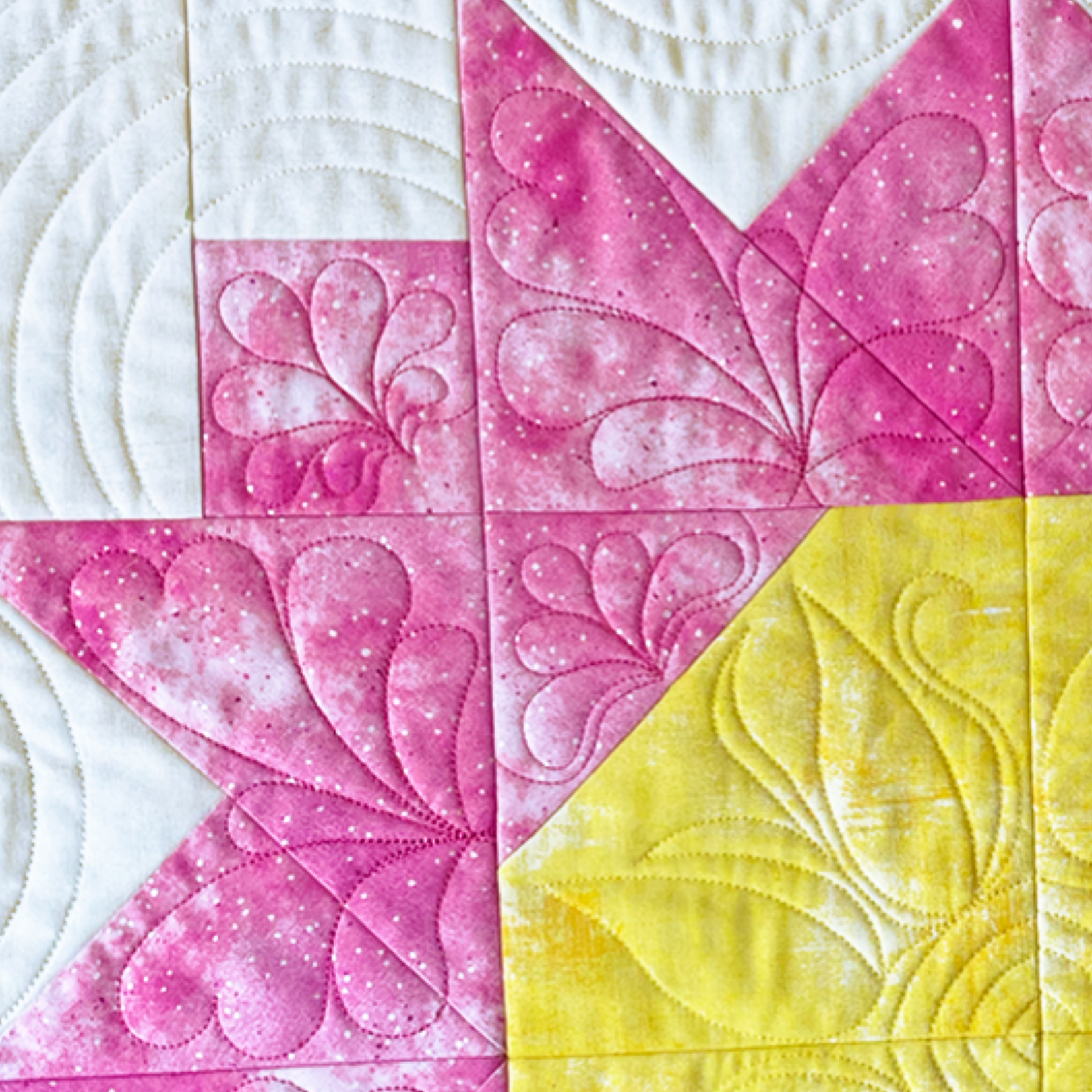 Bloom Quilt In-the-Hoop Quilt Embroidery Design Set Pickle Pie Designs