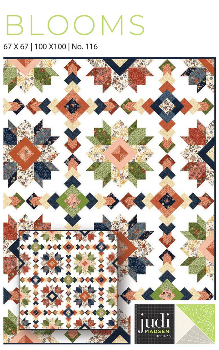 Blooms Quilt Pattern - Linda's Electric Quilters