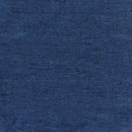 Blue Ink Peppered Cottons Wideback Fabric per yard - Linda's Electric Quilters