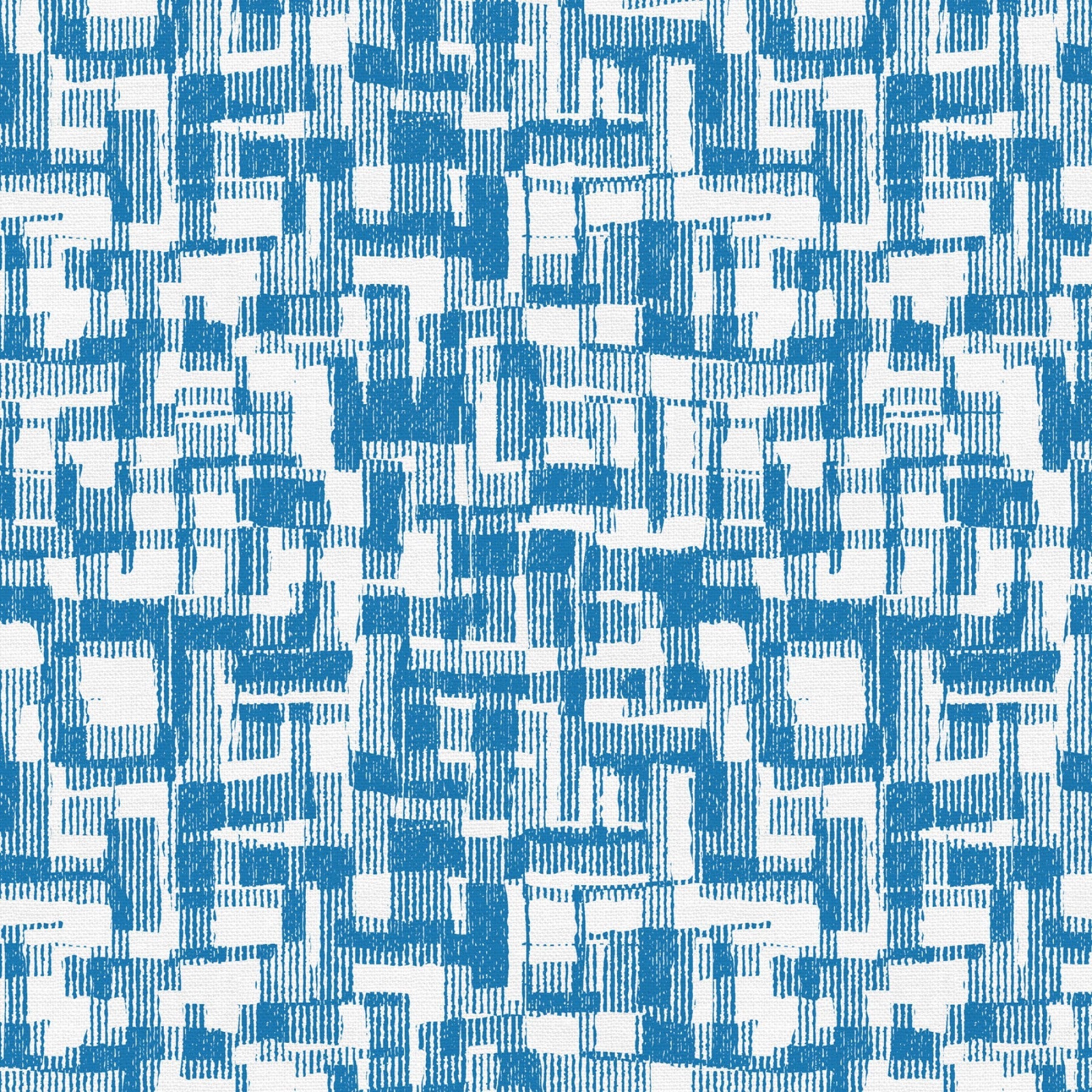 Blue Barcodes Cotton Wideback Fabric
