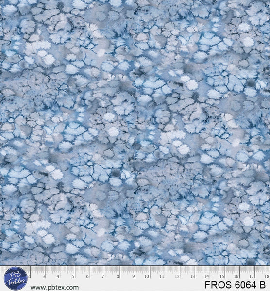 Blue Frost FROS-6064-B Cotton 44”/45” Fabric Per Yard