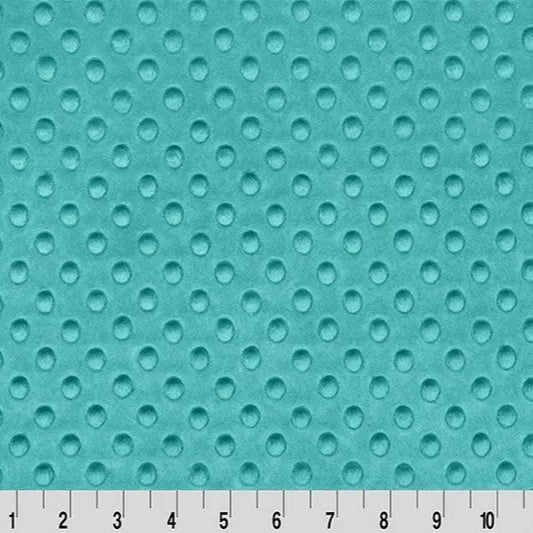 Blue Green Teal Cuddle Dimple Fabric per yard - Linda's Electric Quilters