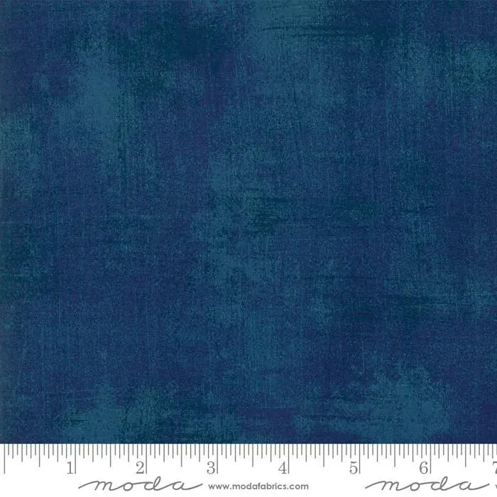 Blue Grunge Basics Storm 44"/45" Per Yard Moda Fabrics & Supplies