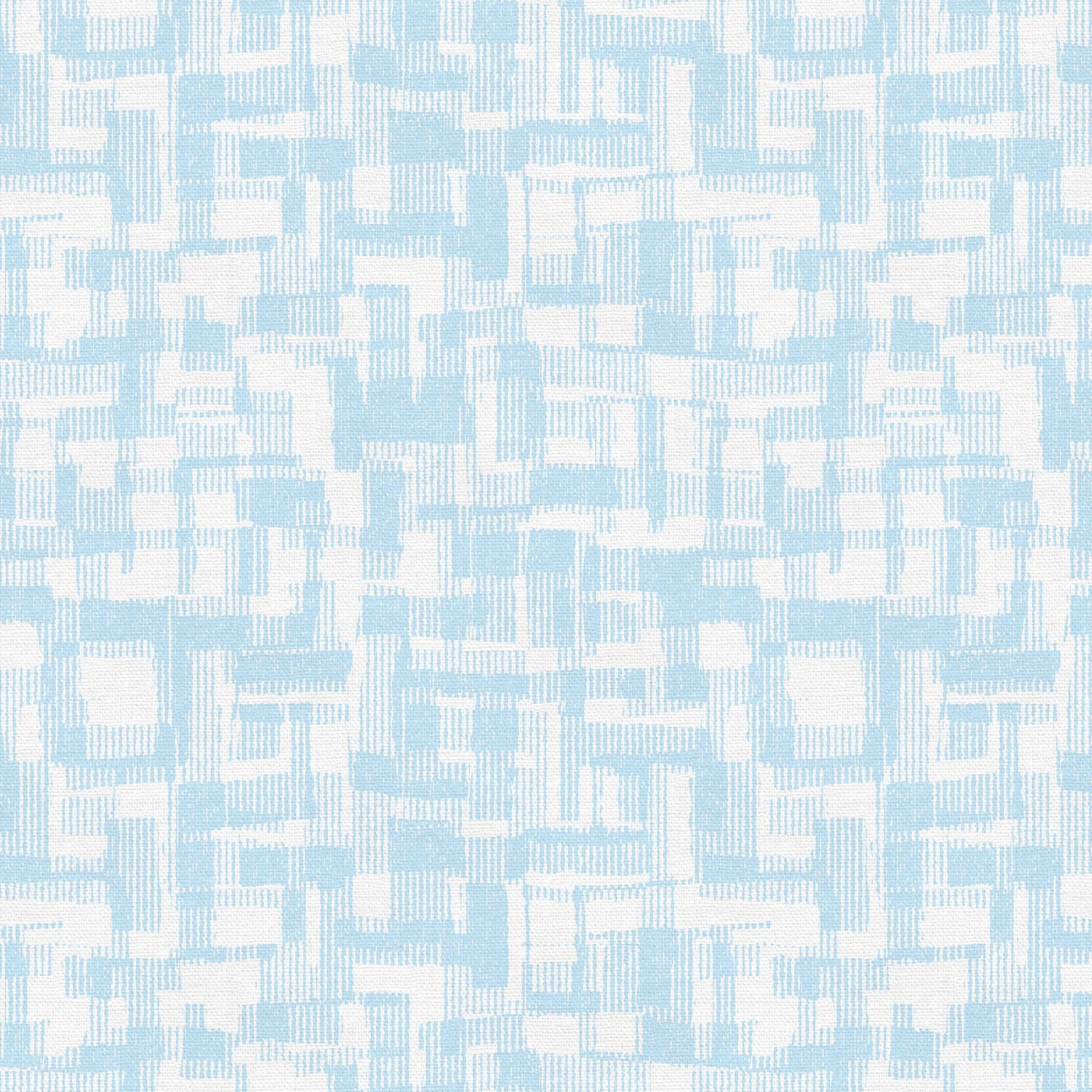Blue Light Blue Barcodes Cotton Wideback Fabric