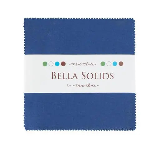 Blue Bella Solids Charm Pack Precuts - Linda's Electric Quilters