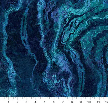 Blue Midnight Stonehenge Ombre Cotton Wideback Fabric Per Yard - Linda's Electric Quilters