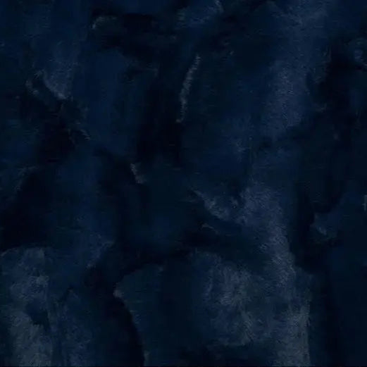 Blue Navy Luxe Cuddle Mirage 80" Fabric per yard - Linda's Electric Quilters