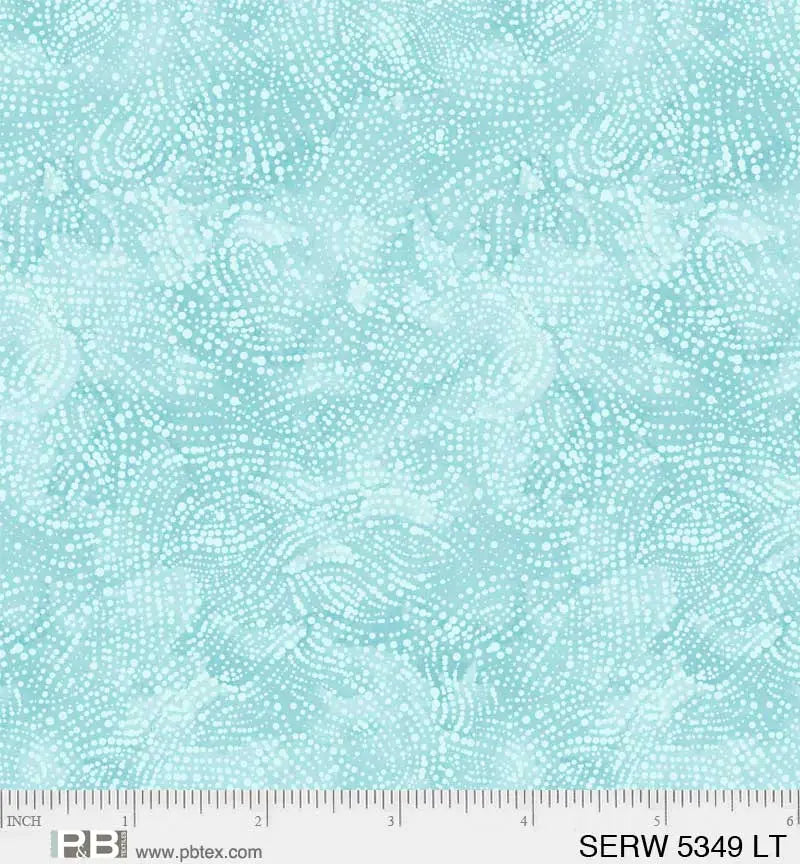 Blue Ocean Serenity Cotton Wideback Fabric ( 2 yard pack)