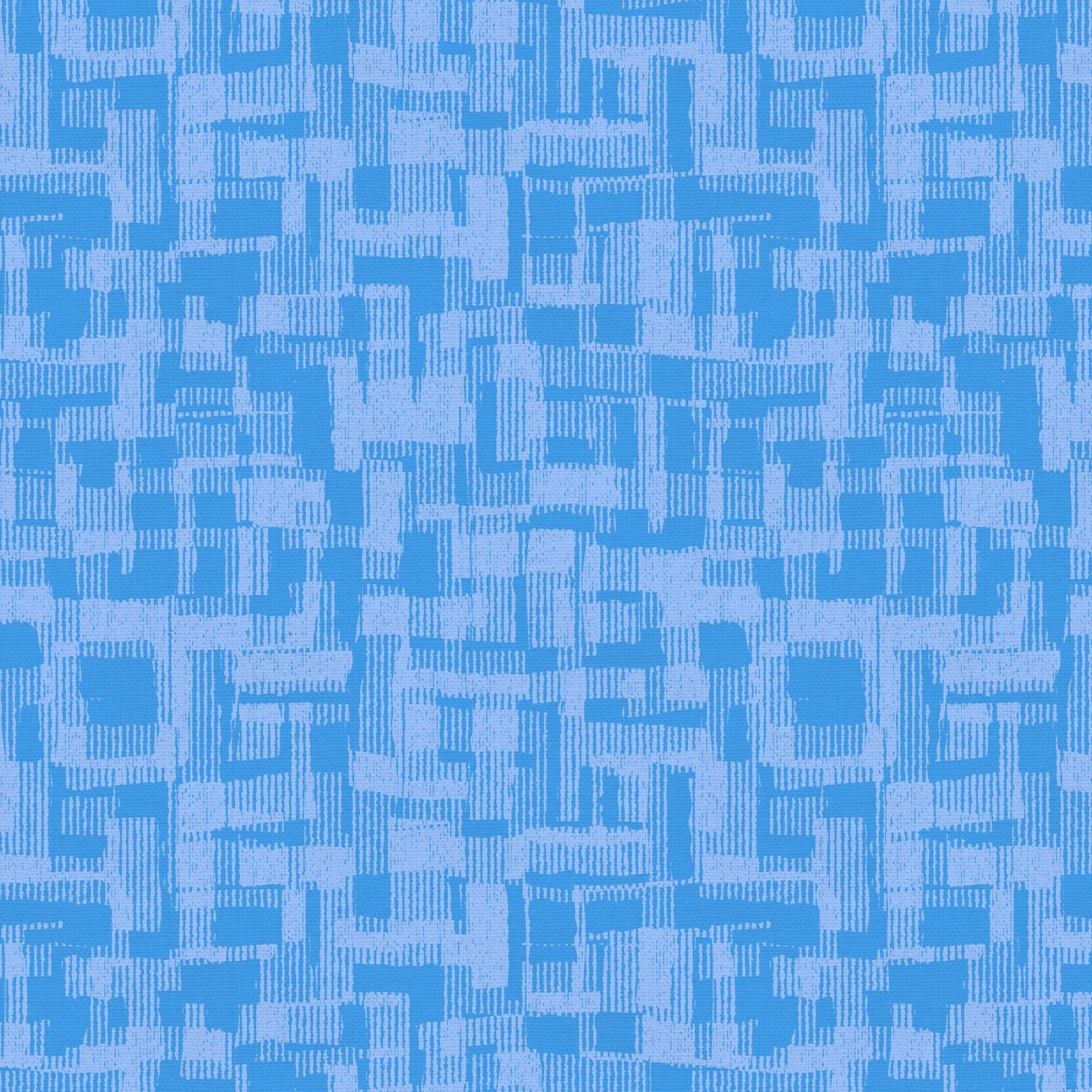 Blue Tonal Barcodes Cotton Wideback Fabric