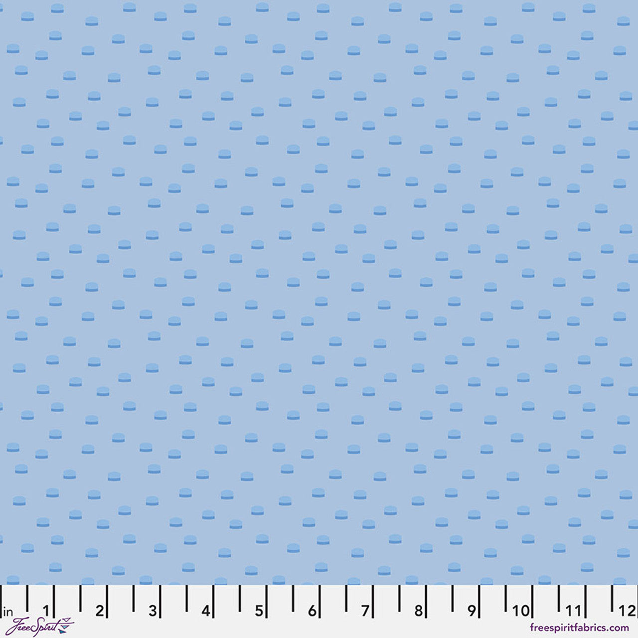 Blue Toppers Cotton 44"/45" Fabric Per Yard