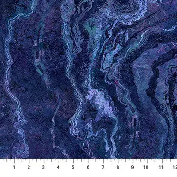 Blue Twilight Stonehenge Ombre Cotton Wideback Fabric Per Yard - Linda's Electric Quilters