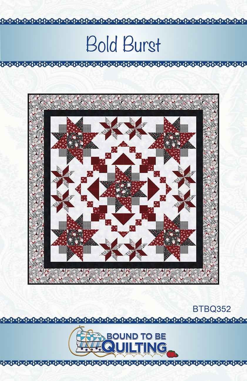 Bold Burst - Linda's Electric Quilters